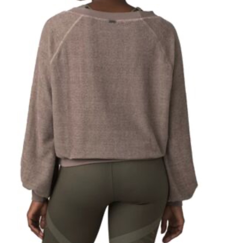 Prana Taupe kanapee sold out Knit Pullover